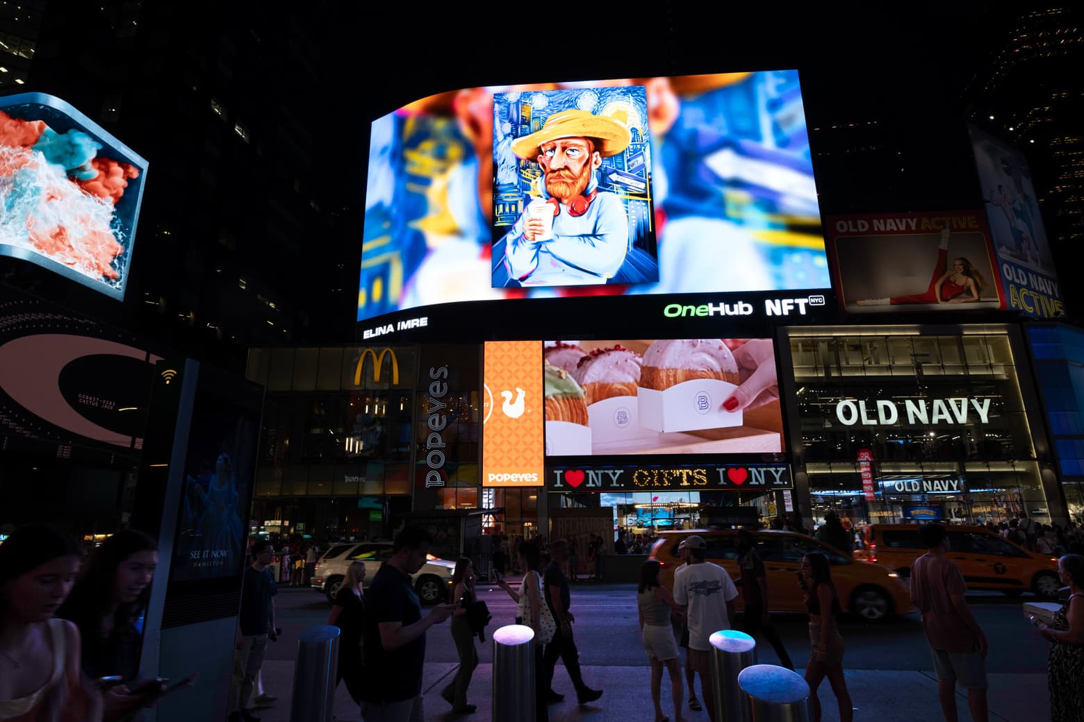 Times Square Billboard Feature — New York City